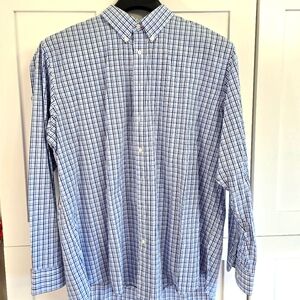 Blue Checkered Men's Shirt